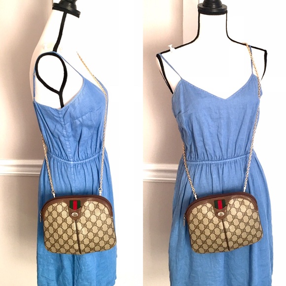 Gucci Handbags - Authentic Gucci brown monogram crossbody bag